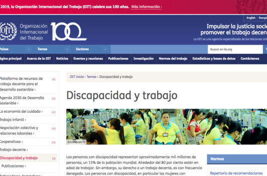 Discapacidad y Trabajo por la OIT