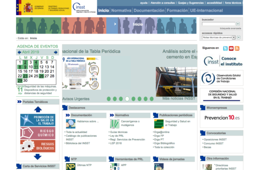 Instituto Nacional de Seguridad y Salud en el Trabajo