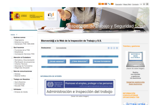 Inspección de Trabajo y Seguridad Social